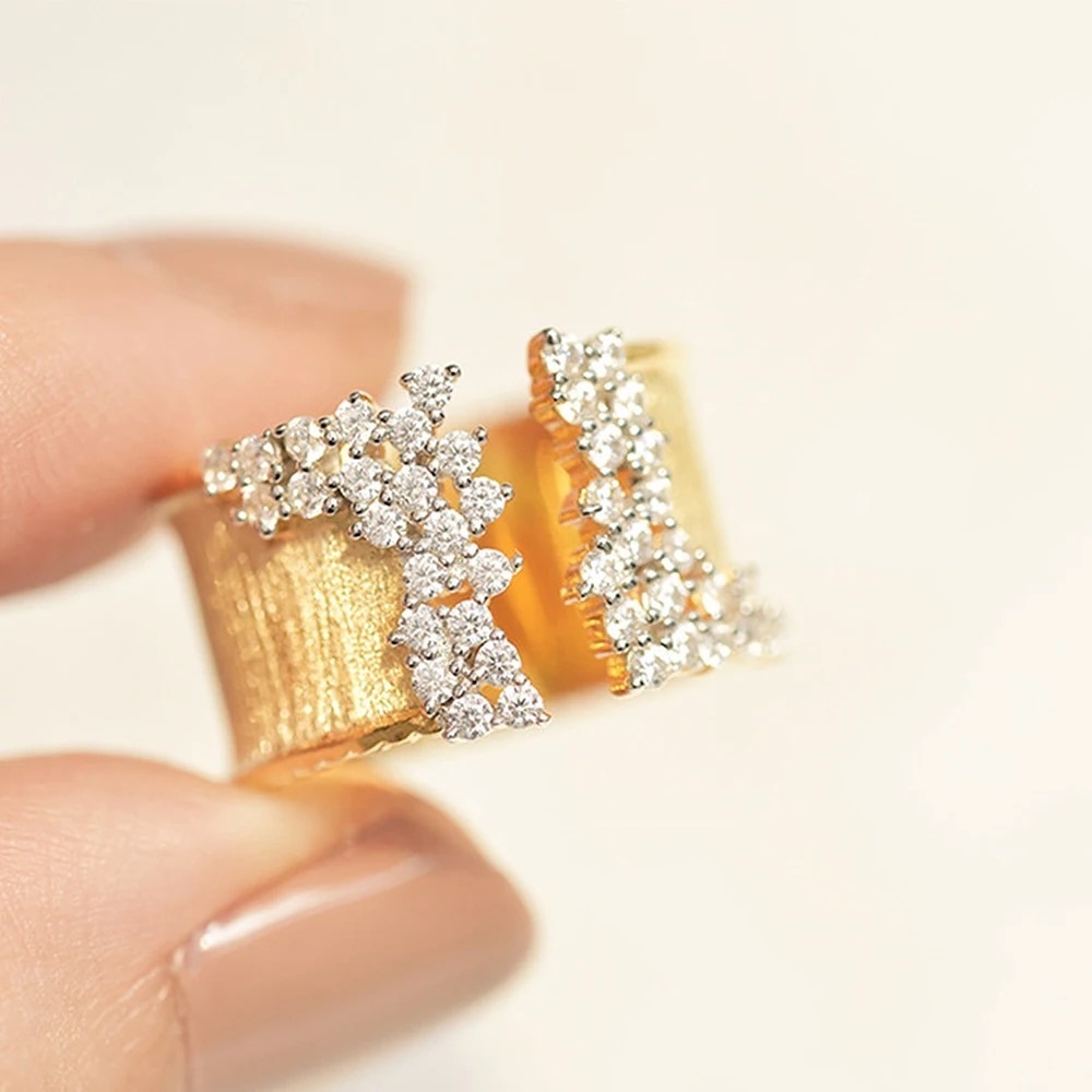 New Wide Luxury Adjustable Rings - Picture 4 of 5